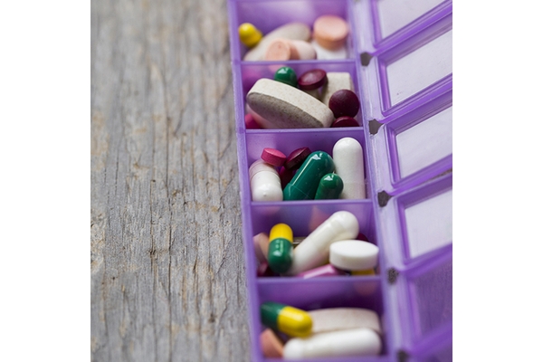 Image Pills in pillbox